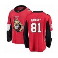 Ottawa Senators #81 Ron Hainsey Fanatics Branded Red Home Breakaway Hockey Jersey