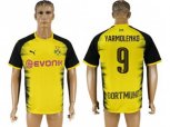 Dortmund #9 Yarmolenko Yellow Soccer Club Jersey