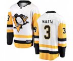 Pittsburgh Penguins #3 Olli Maatta Fanatics Branded White Away Breakaway NHL Jersey