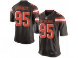 Cleveland Browns #95 Myles Garrett Game Brown Team Color NFL Jersey