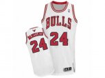 Adidas Chicago Bulls #24 Lauri Markkanen Authentic White Home NBA Jersey
