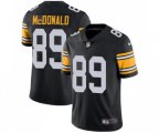 Pittsburgh Steelers #89 Vance McDonald Black Alternate Vapor Untouchable Limited Player Football Jersey