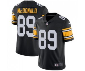 Pittsburgh Steelers #89 Vance McDonald Black Alternate Vapor Untouchable Limited Player Football Jersey