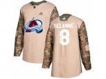 Colorado Avalanche #8 Teemu Selanne Camo Authentic 2017 Veterans Day Stitched NHL Jersey
