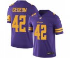 Minnesota Vikings #42 Ben Gedeon Limited Purple Rush Vapor Untouchable Football Jersey