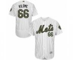 New York Mets Franklyn Kilome Authentic White 2016 Memorial Day Fashion Flex Base Baseball Player Jersey