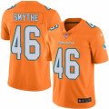 Miami Dolphins #46 Durham Smythe Elite Orange Rush Vapor Untouchable NFL Jersey