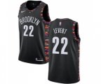 Brooklyn Nets #22 Caris LeVert Swingman Black Basketball Jersey - 2018-19 City Edition
