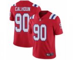 New England Patriots #90 Shilique Calhoun Red Alternate Vapor Untouchable Limited Player Football Jersey
