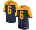 Green Bay Packers #6 JK Scott Limited Navy Blue Alternate Football Jersey