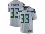 Seattle Seahawks #33 Tedric Thompson Vapor Untouchable Limited Grey Alternate NFL Jersey