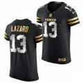 Green Bay Packers #13 Allen Lazard Nike 2020-21 Black Golden Edition Jersey