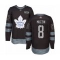 Toronto Maple Leafs #8 Jake Muzzin Authentic Black 1917-2017 100th Anniversary Hockey Jersey