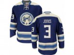 Columbus Blue Jackets #3 Seth Jones Authentic Navy Blue Third NHL Jersey