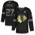 Chicago Blackhawks #27 Jeremy Roenick Black Authentic Classic Stitched NHL Jersey