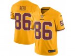Washington Redskins #86 Jordan Reed Limited Gold Rush Vapor Untouchable NFL Jersey