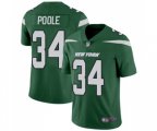 New York Jets #34 Brian Poole Green Team Color Vapor Untouchable Limited Player Football Jersey