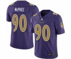 Baltimore Ravens #90 Pernell McPhee Limited Purple Rush Vapor Untouchable Football Jersey