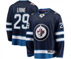 Winnipeg Jets #29 Patrik Laine Fanatics Branded Navy Blue Home Breakaway NHL Jersey