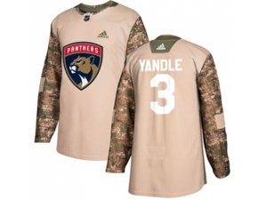 Florida Panthers #3 Keith Yandle Camo Authentic Veterans Day Stitched NHL Jersey