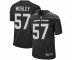 New York Jets #57 C.J. Mosley Game Black Alternate Football Jersey