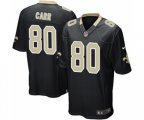 New Orleans Saints #80 Austin Carr Game Black Team Color Football Jersey