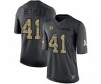 New York Giants #41 Antoine Bethea Limited Black 2016 Salute to Service Football Jersey