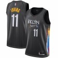 Brooklyn Nets #11 Kyrie Irving Nike Black 2020-21 Swingman Player Jersey