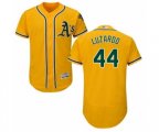 Oakland Athletics Jesus Luzardo Gold Alternate Flex Base Authentic Collection Baseball Player Jersey