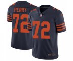 Chicago Bears #72 William Perry Limited Navy Blue Rush Vapor Untouchable Football Jersey