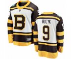 Boston Bruins #9 Johnny Bucyk White 2019 Winter Classic Fanatics Branded Breakaway NHL Jersey