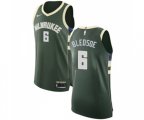 Milwaukee Bucks #6 Eric Bledsoe Authentic Green Road Basketball Jersey - Icon Edition