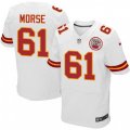 Kansas City Chiefs #61 Mitch Morse White Vapor Untouchable Elite Player NFL Jersey