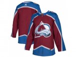 Colorado Avalanche Blank Burgundy Home Authentic Stitched NHL Jersey