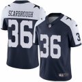 Dallas Cowboys #36 Bo Scarbrough Navy Blue Throwback Alternate Vapor Untouchable Limited Player NFL Jersey