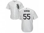 Chicago White Sox #55 Carlos Rodon Authentic White Home Cool Base MLB Jersey