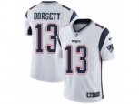New England Patriots #13 Phillip Dorsett White Vapor Untouchable Limited Player NFL Jersey
