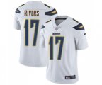 Los Angeles Chargers #17 Philip Rivers White Vapor Untouchable Limited Player Football Jersey