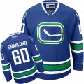 Vancouver Canucks #60 Markus Granlund Authentic Royal Blue Third NHL Jersey