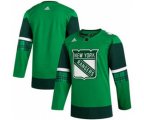New York Rangers Blank 2020 St. Patrick's Day Stitched Hockey Jersey Green
