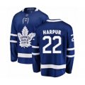 Toronto Maple Leafs #22 Ben Harpur Authentic Royal Blue Home Fanatics Branded Breakaway Hockey Jersey