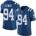 Indianapolis Colts #94 Tyquan Lewis Limited Royal Blue Rush Vapor Untouchable NFL Jersey