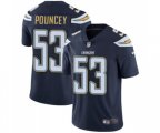 Los Angeles Chargers #53 Mike Pouncey Navy Blue Team Color Vapor Untouchable Limited Player Football Jersey