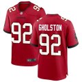 Tampa Bay Buccaneers #92 William Gholston Nike Home Red Vapor Limited Jersey
