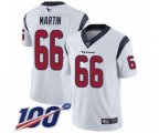 Houston Texans #66 Nick Martin White Vapor Untouchable Limited Player 100th Season Football Jersey