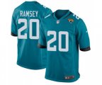 Jacksonville Jaguars #20 Jalen Ramsey Game Green Alternate Football Jersey