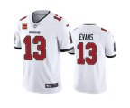 Tampa Bay Buccaneers 2022 #13 Mike Evans White With 4-star C Patch Vapor Untouchable Limited Stitched NFL Jersey