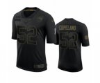 New England Patriots #52 Brandon Copeland Black 2020 Salute To Service Limited Jersey