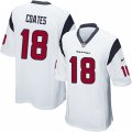 Houston Texans #18 Sammie Coates Game White NFL Jersey