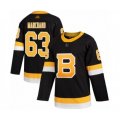 Boston Bruins #63 Brad Marchand Authentic Black Alternate Hockey Jersey